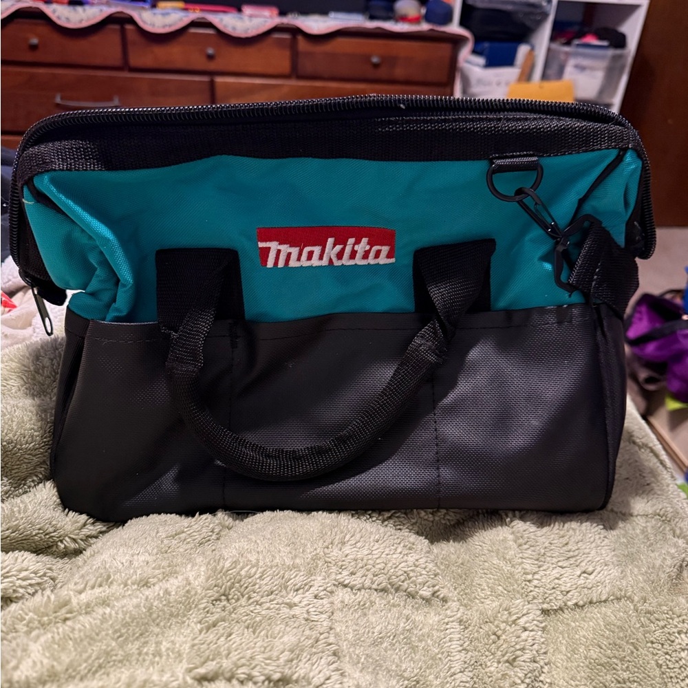 Black and Blue Tool Bag